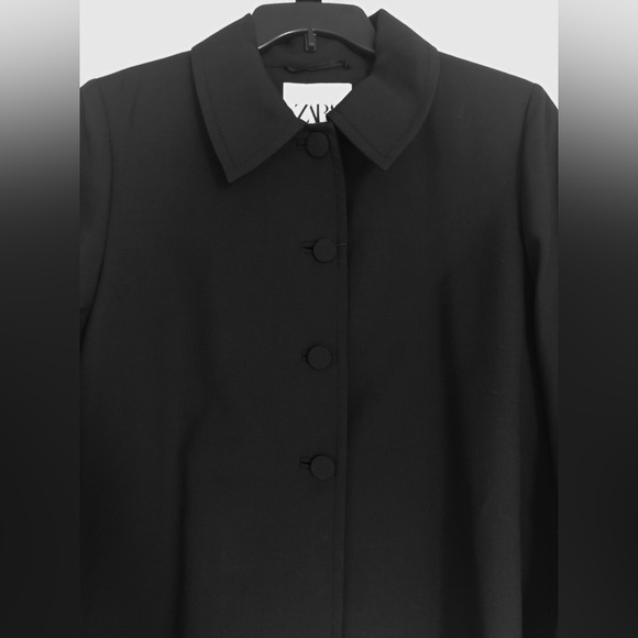 ZW Collection Wool Blend Frock Coat - Picture 11 of 16